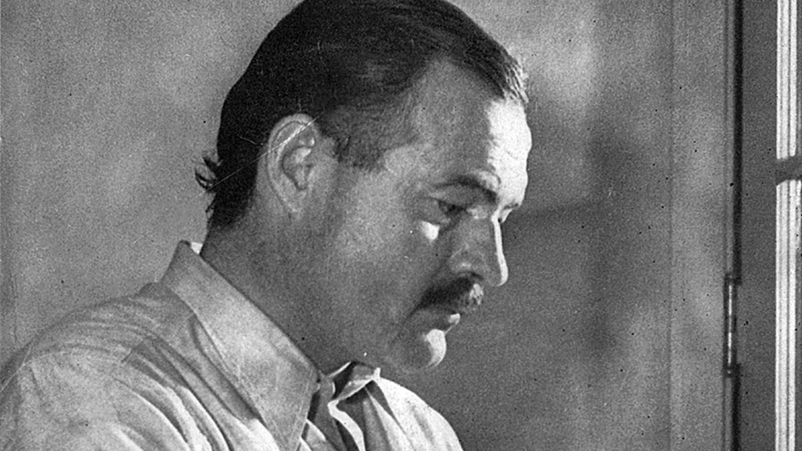 Retrato de Ernest Hemingway