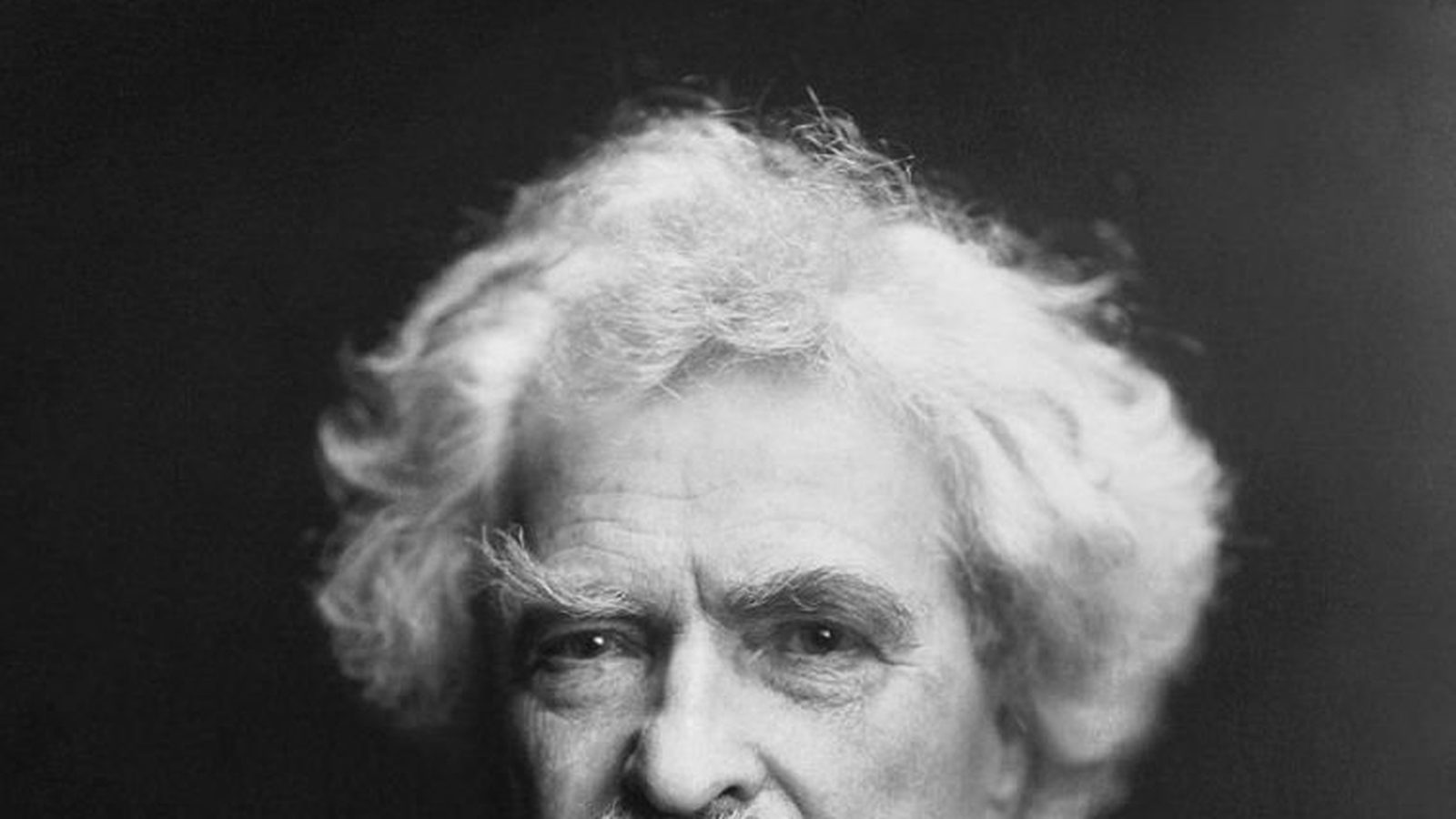Retrato de Mark Twain